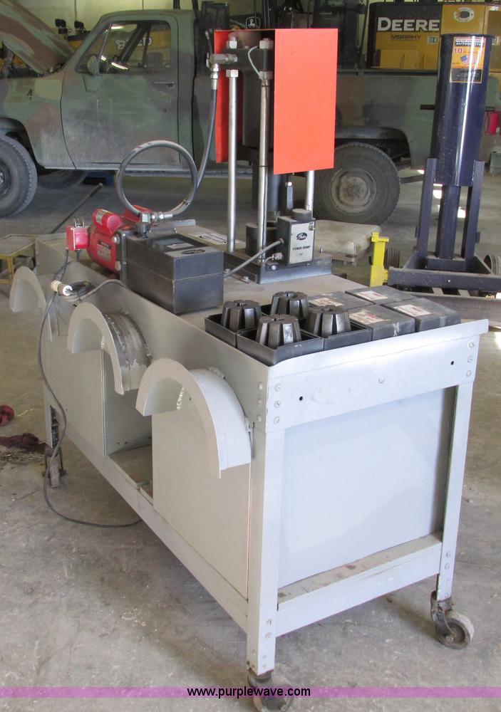 Gates PC707 hydraulic hose end crimper in Plattsburg, MO Item E3562