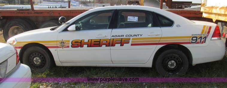image for item E3574 2006 Chevrolet Impala Police