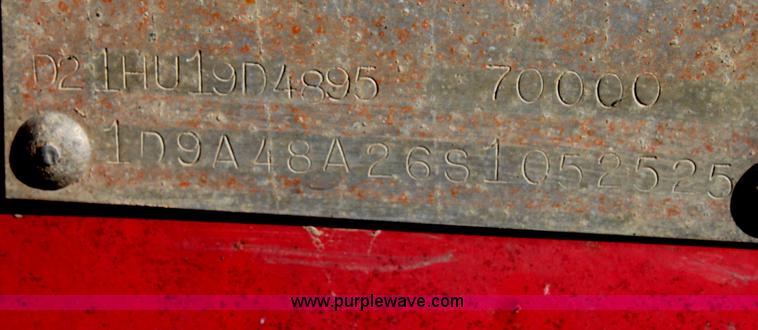 image for item E4225 1995 Daco dual tandem axle flatbed trailer