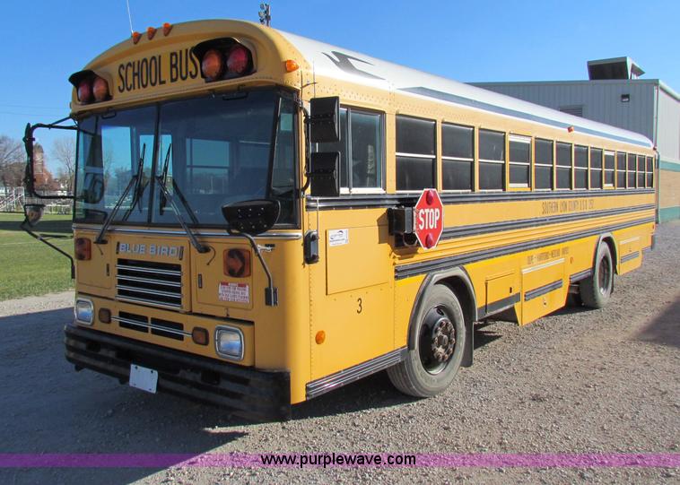 image for item E8183 2001 Blue Bird TC2000 school bus