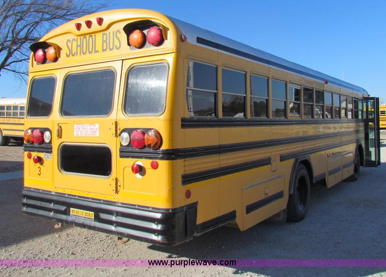image for item E8183 2001 Blue Bird TC2000 school bus