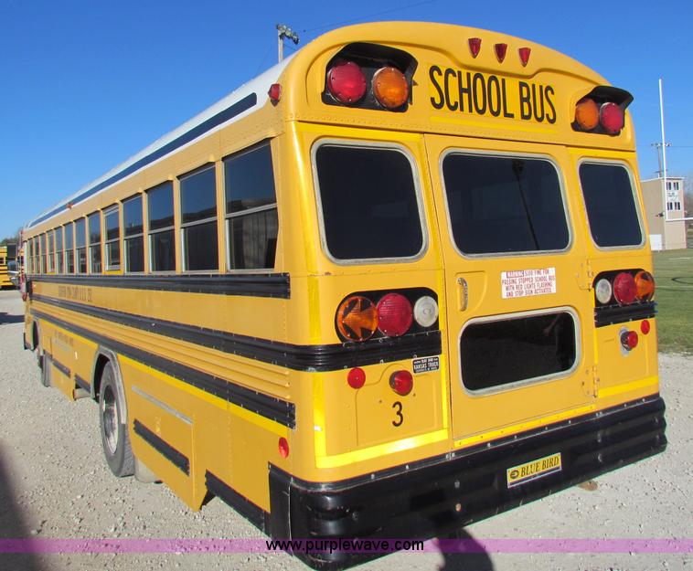 image for item E8183 2001 Blue Bird TC2000 school bus