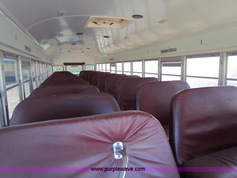 image for item E8183 2001 Blue Bird TC2000 school bus