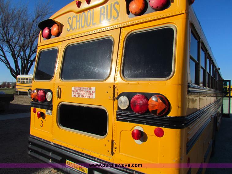 image for item E8183 2001 Blue Bird TC2000 school bus