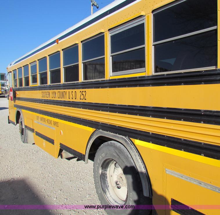 image for item E8183 2001 Blue Bird TC2000 school bus