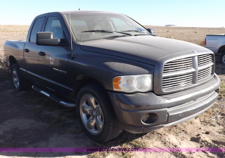 image for item F6309 2002 Dodge Ram 1500 Sport Quad Cab pickup truck