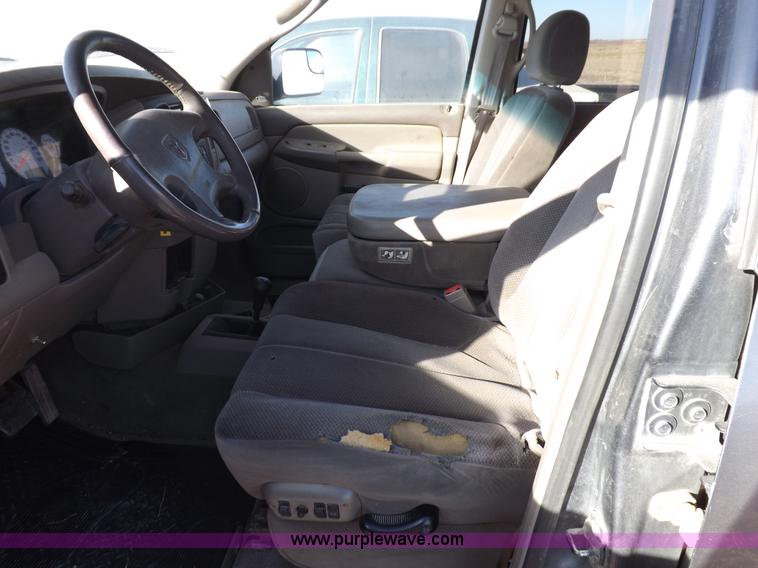 image for item F6309 2002 Dodge Ram 1500 Sport Quad Cab pickup truck