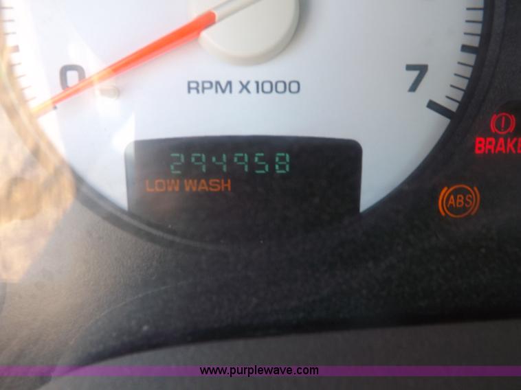 image for item F6309 2002 Dodge Ram 1500 Sport Quad Cab pickup truck