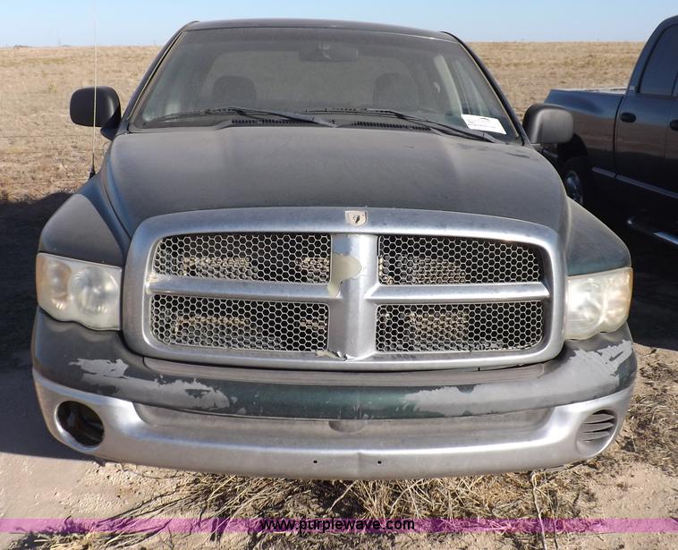 image for item F6310 2002 Dodge Ram 1500 SLT Quad Cab pickup truck