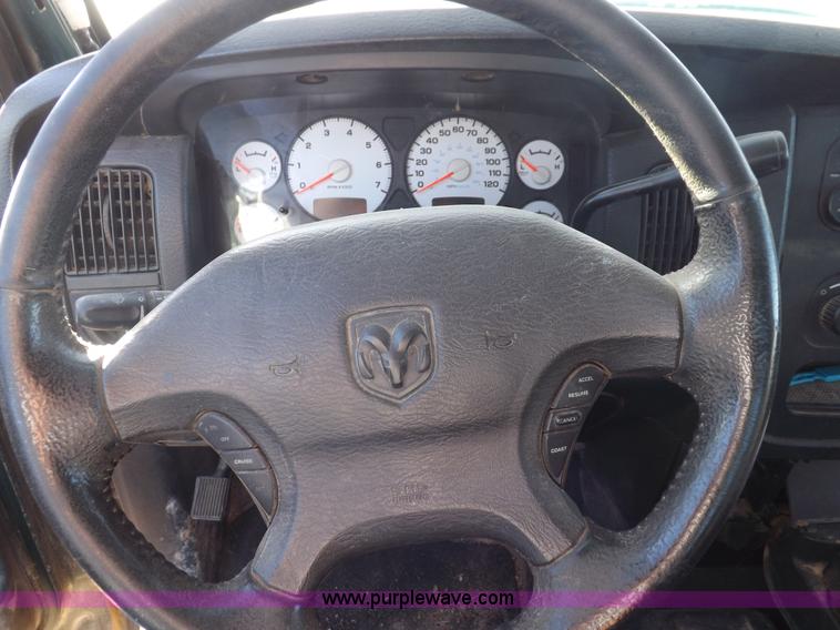 image for item F6310 2002 Dodge Ram 1500 SLT Quad Cab pickup truck