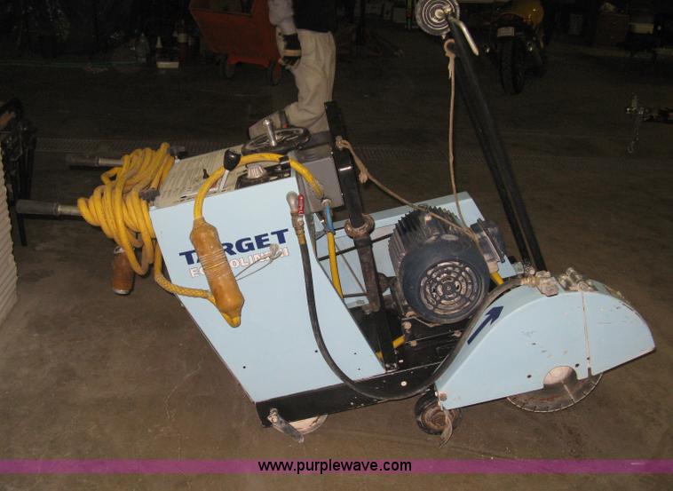 image for item M9111 Target Econoline II concrete saw