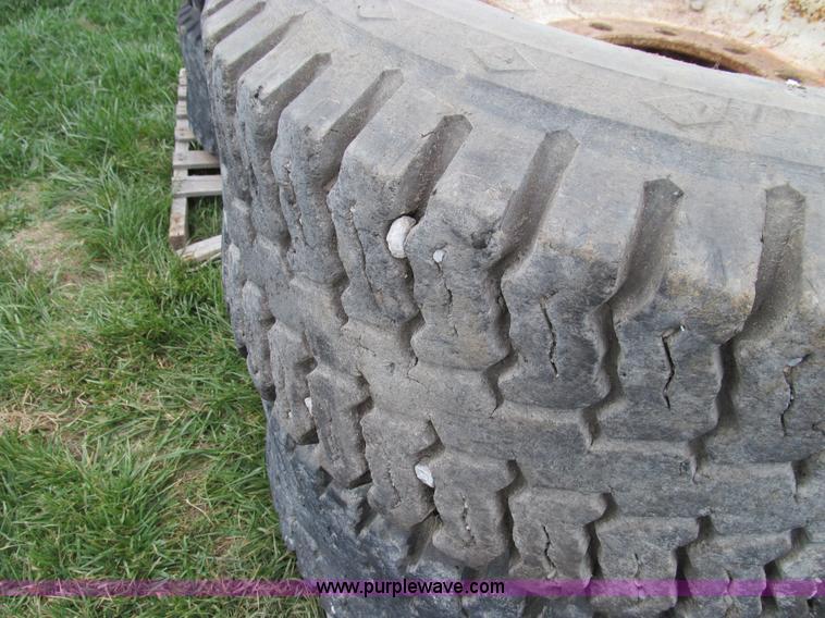 image for item O9052 (4) Goodyear 18-19.5 tires