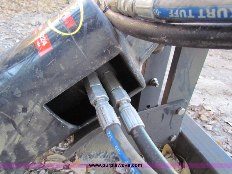 image for item V9393 Quick attach skid steer post hole digger