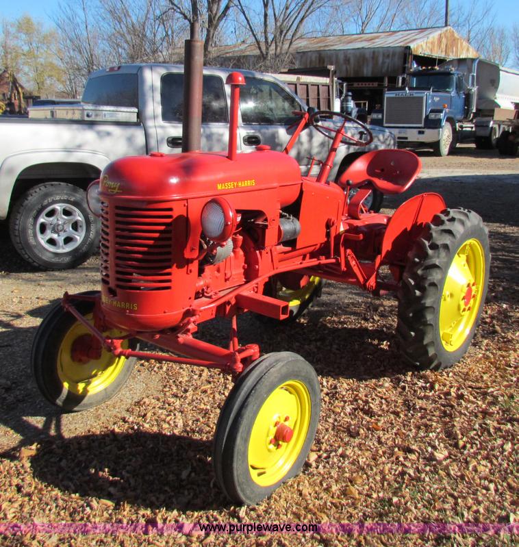 image for item V9395 Massey-Harris pony tractor