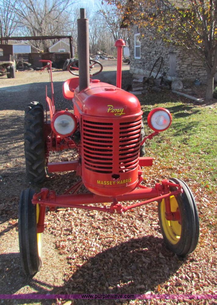 image for item V9395 Massey-Harris pony tractor