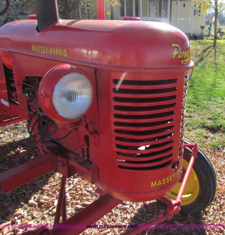 image for item V9395 Massey-Harris pony tractor