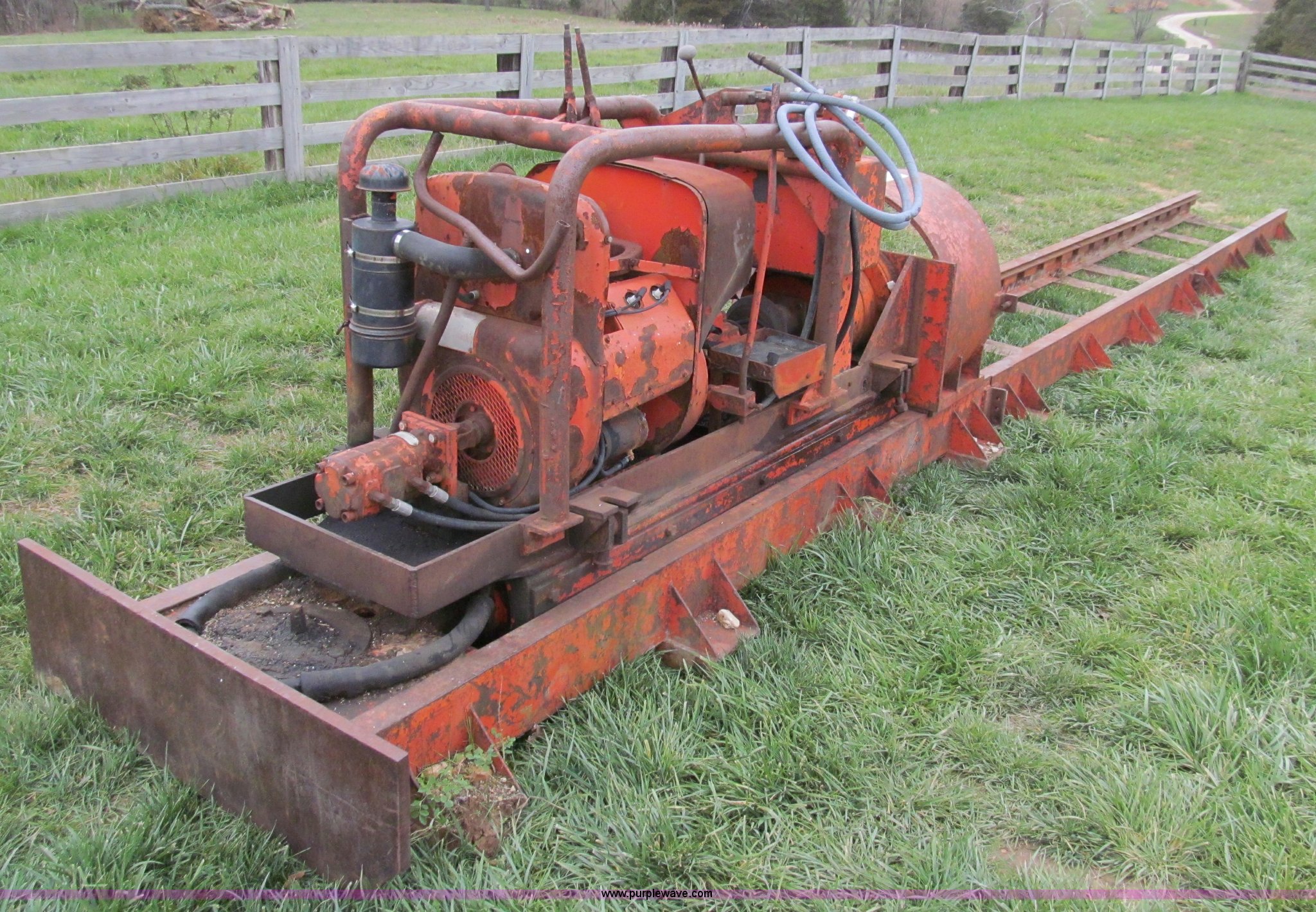 American Auger boring machine in Fulton, MO Item E3572 sold Purple Wave