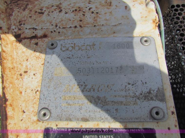 image for item B1664 Bobcat 1600 articulated loader