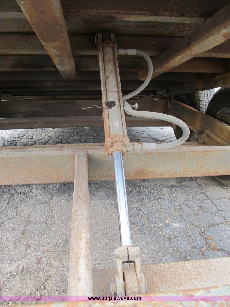 image for item B2889 2008 Loadmaster 24' drop deck gooseneck trailer