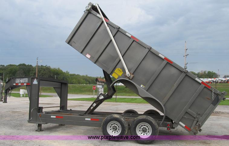 image for item B2890 2008 Loadmaster 16' dump bed trailer