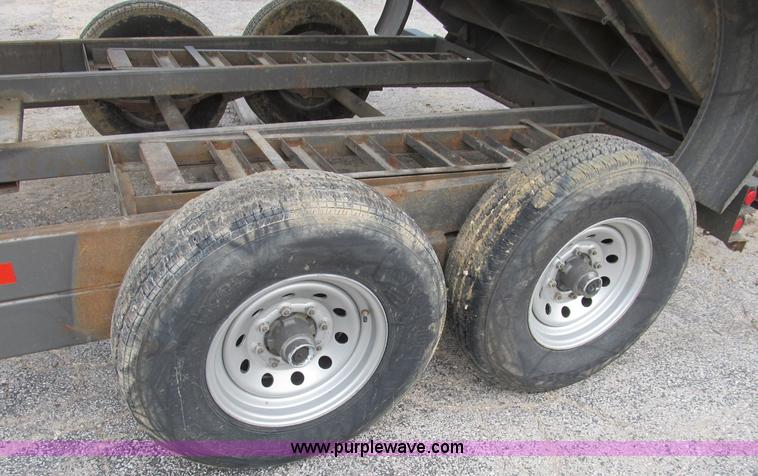 image for item B2890 2008 Loadmaster 16' dump bed trailer