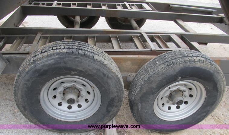 image for item B2890 2008 Loadmaster 16' dump bed trailer