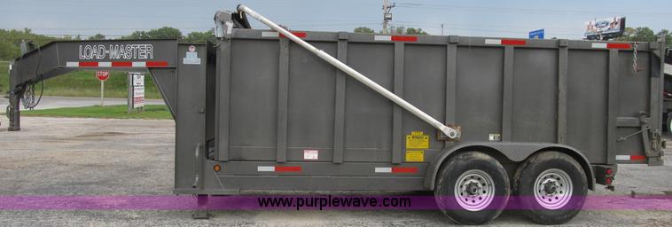 image for item B2890 2008 Loadmaster 16' dump bed trailer