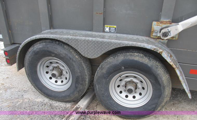 image for item B2890 2008 Loadmaster 16' dump bed trailer