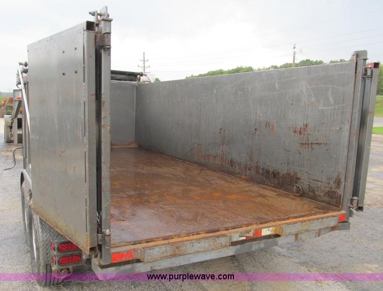 image for item B2890 2008 Loadmaster 16' dump bed trailer