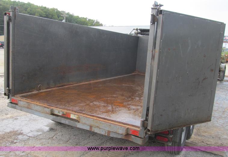 image for item B2890 2008 Loadmaster 16' dump bed trailer