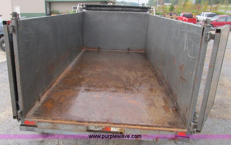 image for item B2890 2008 Loadmaster 16' dump bed trailer