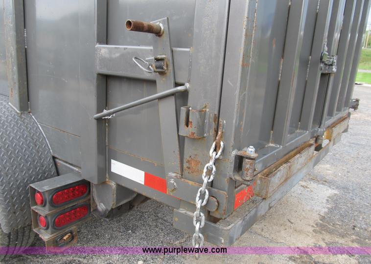 image for item B2890 2008 Loadmaster 16' dump bed trailer