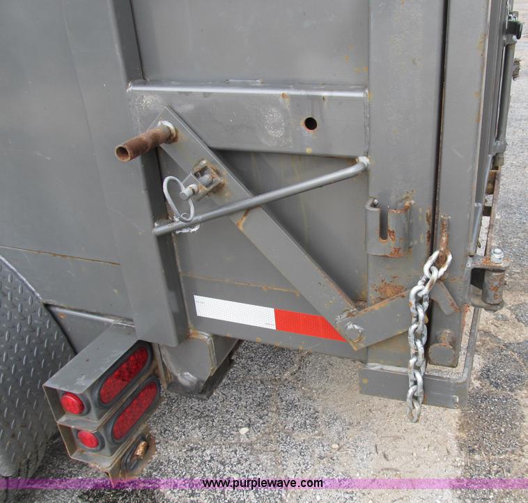 image for item B2890 2008 Loadmaster 16' dump bed trailer