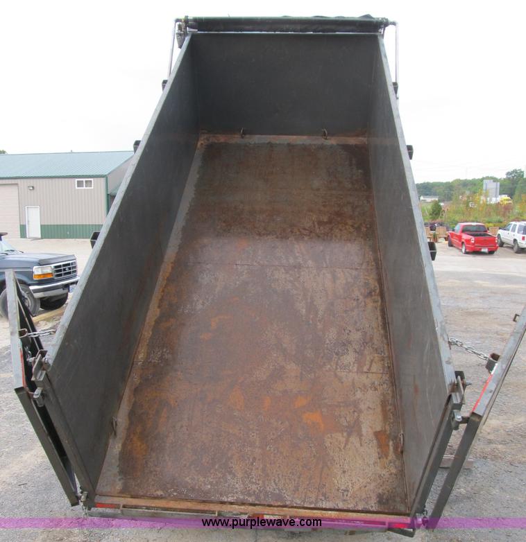 image for item B2890 2008 Loadmaster 16' dump bed trailer