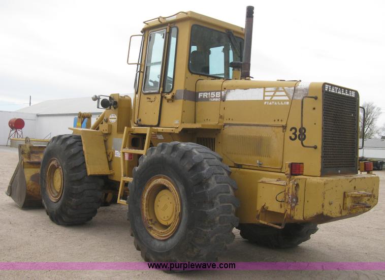 image for item B8254 Fiat-Allis FR15B Turbo wheel loader