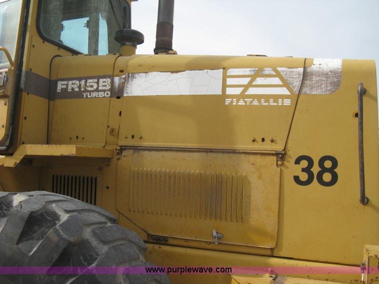image for item B8254 Fiat-Allis FR15B Turbo wheel loader