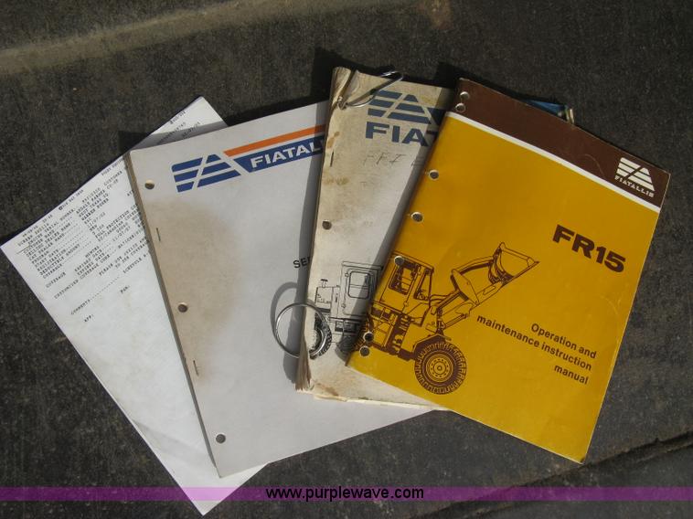 image for item B8254 Fiat-Allis FR15B Turbo wheel loader