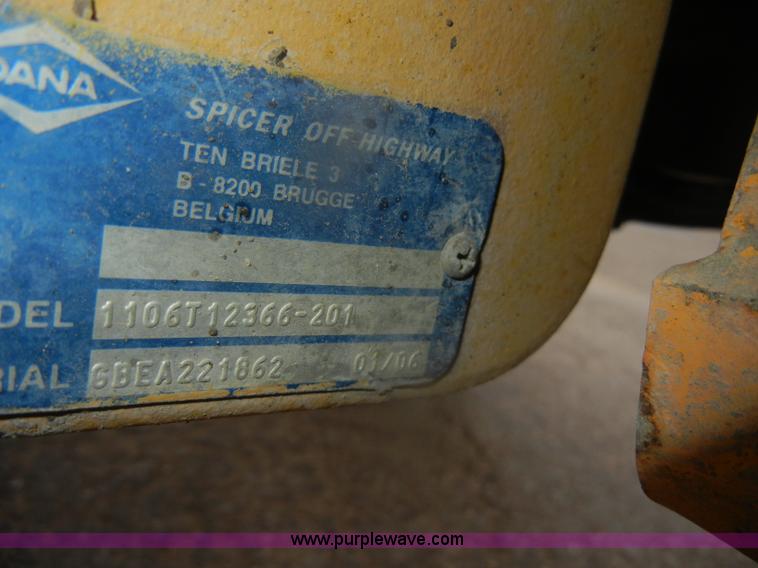 image for item D4652 2006 Mustang 634 telehandler