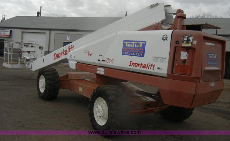 image for item D4655 1999 Snorkel TB60 boom lift