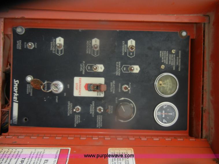 image for item D4655 1999 Snorkel TB60 boom lift