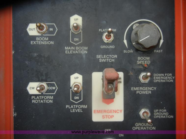 image for item D4655 1999 Snorkel TB60 boom lift