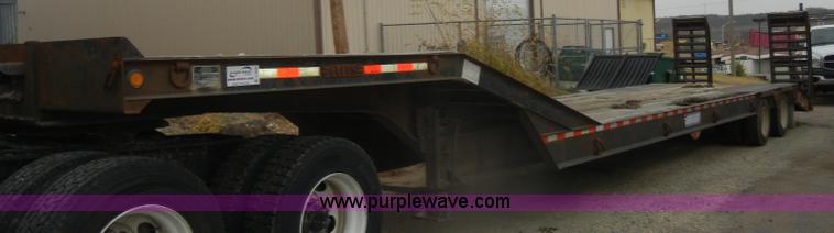 image for item D4658 2002 Pitts 35 ton lowboy trailer