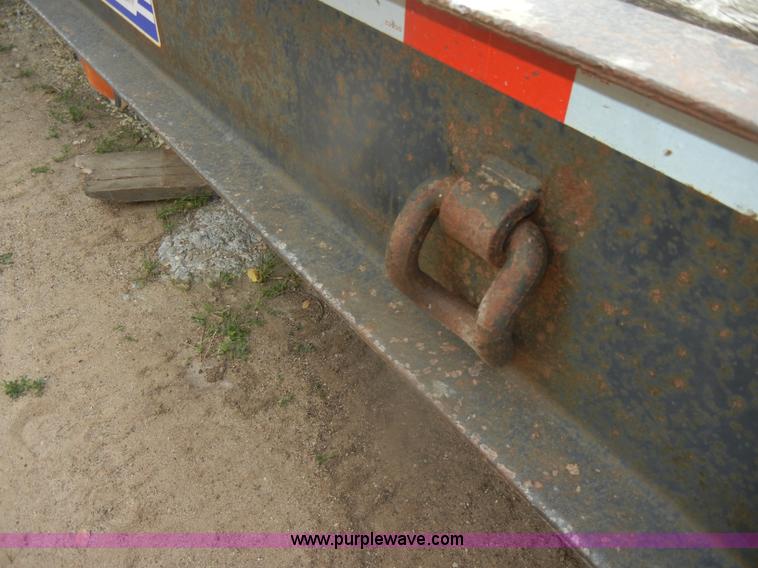 image for item D4658 2002 Pitts 35 ton lowboy trailer