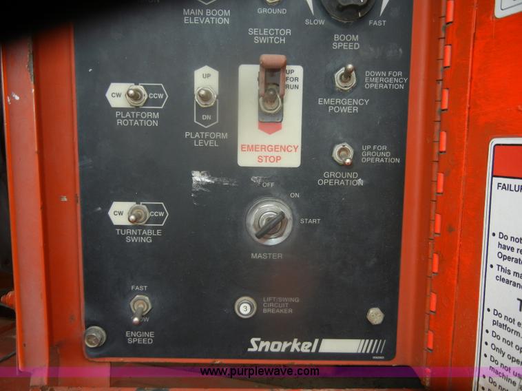 image for item D4659 2000 Snorkel TB60 boom lift