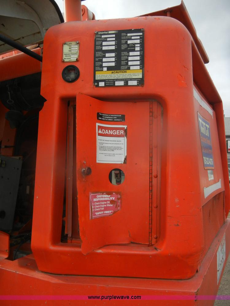 image for item D4659 2000 Snorkel TB60 boom lift