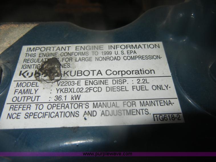 image for item D4712 2001 Bobcat 773 Turbo skid steer