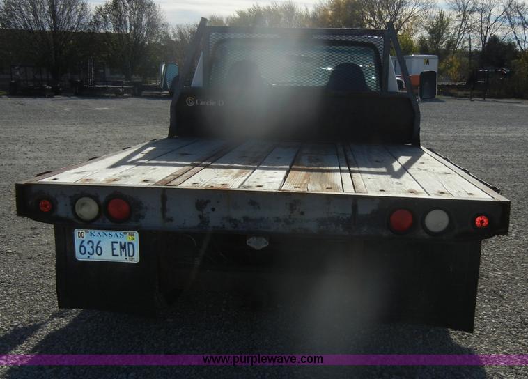 image for item D4721 1997 Ford F350 XL flatbed pickup truck