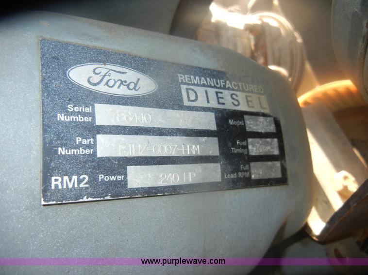 image for item D4723 1991 Ford FT900F water truck