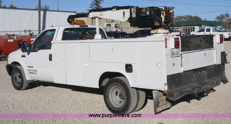 image for item D4724 2000 Ford F350 XL Super Duty service truck