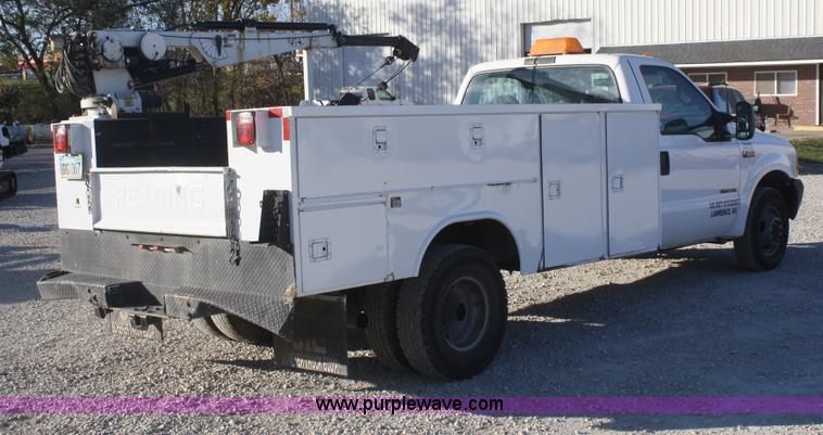 image for item D4724 2000 Ford F350 XL Super Duty service truck